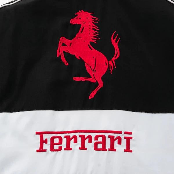 Jaqueta Racing TRIFECTA – Inspiração Ferrari F1